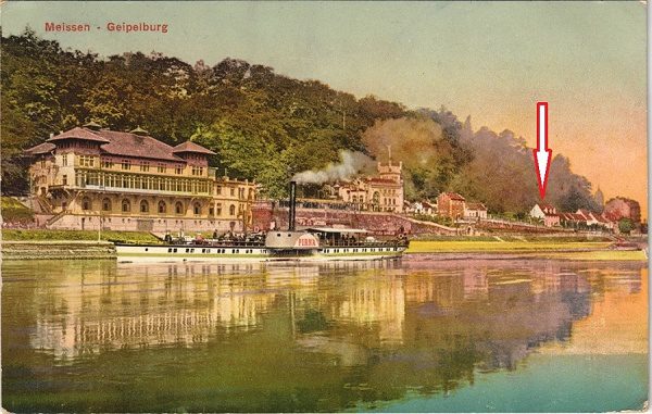 Historisches Foto Geipelburg & VK Objekt