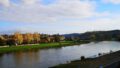 Blick Elbe und Schloss Siebeneichen