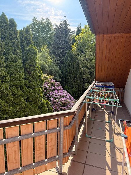 Ansicht von Balkon i.R. Garten
