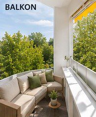 Raumdarstellung Balkon 2